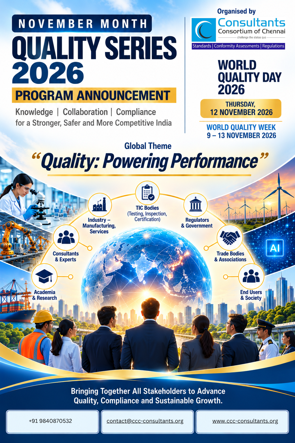 Quality Performance Management Calendar November Month Quality Series 2026 - Consultants Consortium of Chennai